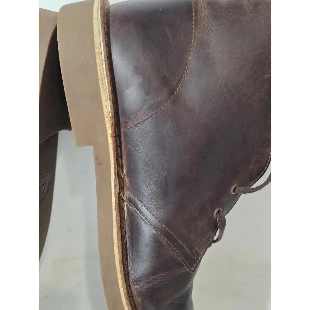 Clarks desert busacre boots chukka shoes oiled leather chuka 11 W